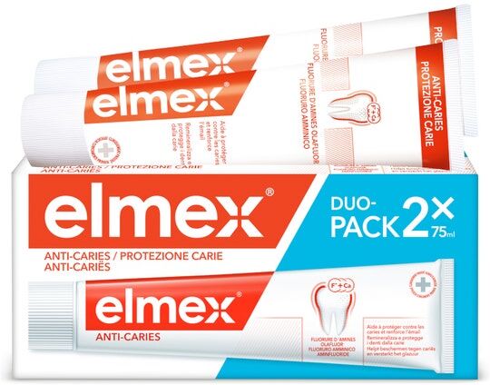 colgate-palmolive commerc.srl elmex - dentifricio protezione carie 2x75 ml