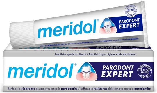 colgate-palmolive commerc.srl meridol - dentifricio parodont expert protezione gengive 75 ml