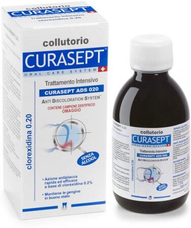 curasept collutorio 0,20% ads + dna trattamento intensivo 200ml