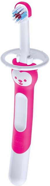 baby italia mam training brush spazzolino per bambini colore rosa 5+ mesi