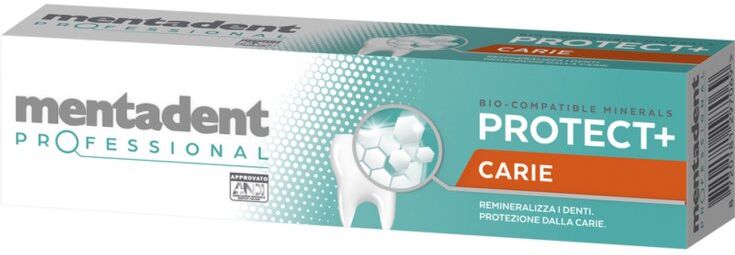 unilever italia spa mentadent professional dentifricio protect carie 75ml - protezione doppia per denti forti