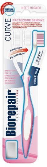 coswell spa biorepair - spazzolino curve protezione gengive 1 pezzo