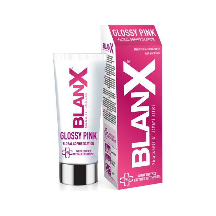 euritalia pharma (div.coswell) blanx - dentifricio pro glossy pink 25 ml