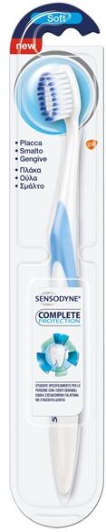 haleon ch sensodyne - spazzolino complete protection 1 pezzo - protezione completa per denti sensibili e gengive sensibili