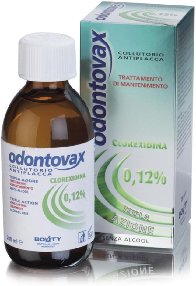 ibsa farmaceutici italia srl odontovax linea igiene dentale quotidiana clorexidina 0,12 colluttorio 200 ml