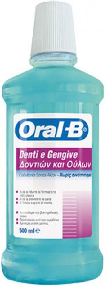 procter & gamble srl oral-b - collutorio denti gengive oral-b 500ml, collutorio per igiene orale completa