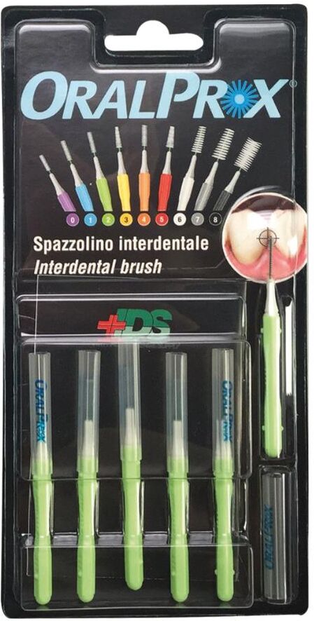 international dental oralprox scov.2 verde 6pz