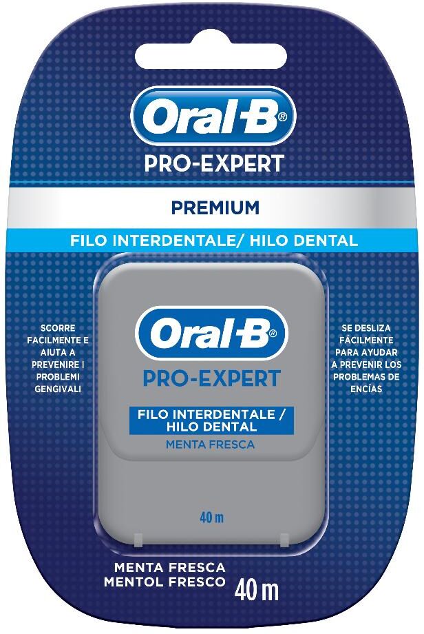 procter & gamble srl oral-b - proexpert filo interdentale 40m, filo interdentale professionale per una pulizia completa