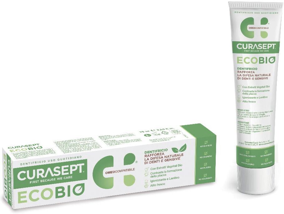 pharmadent health project srl curasept pharmadent ecobio dentifricio 75 ml