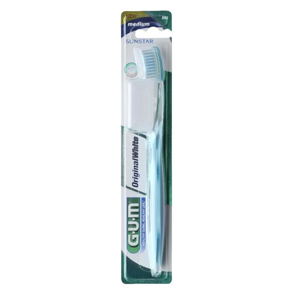 sunstar gum original white spazzolino anti-macchia - pulizia profonda per un sorriso luminoso