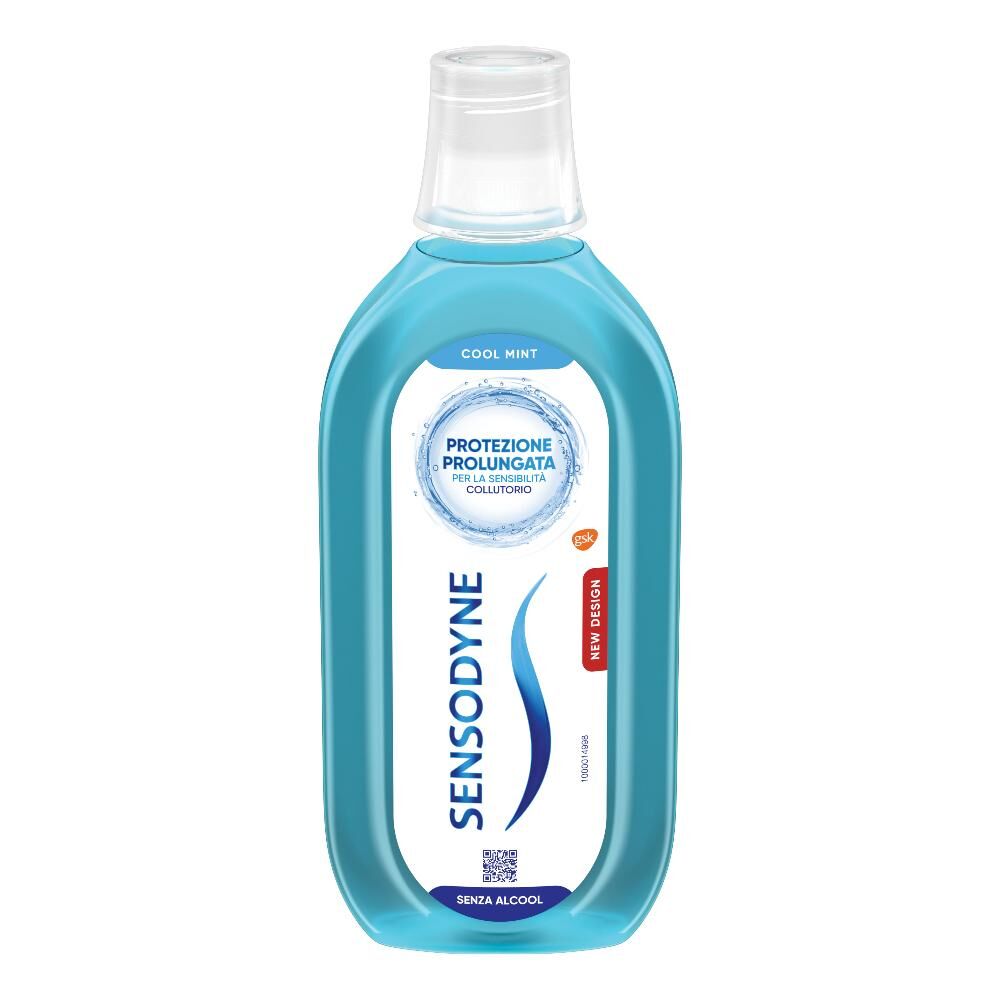 haleon ch sensodyne cool mint collutorio protezione prolungata 500ml - igiene orale avanzata per denti sensibili