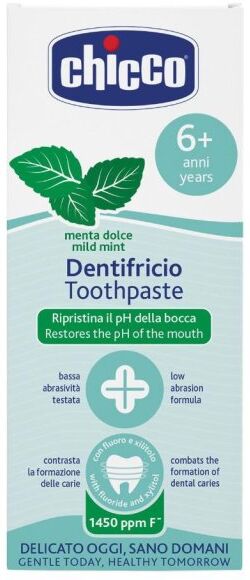 Chicco Dentifricio Menta Dolce 50ml per Bambini 6 anni+