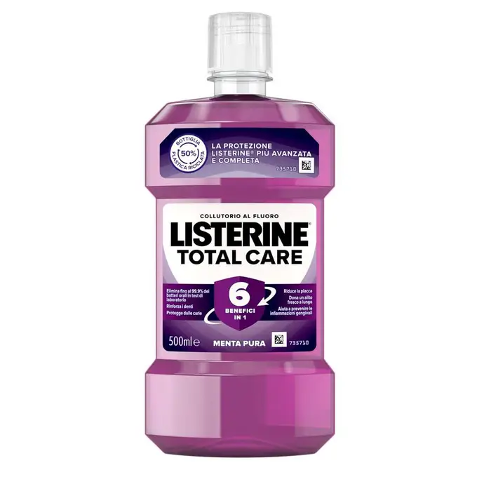 Johnson &amp; Johnson Spa Listerine Total Care Collutorio 500ml