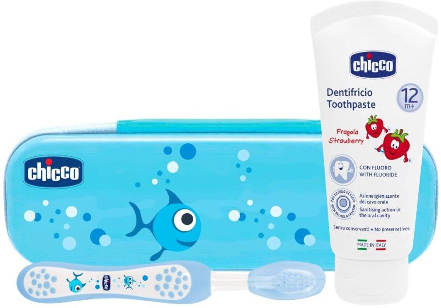 Chicco Set Dentale Azzurro 12m+