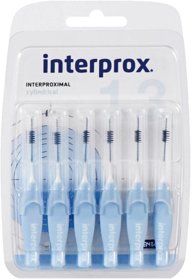 Dentaid INTERPROX4G Cilindrico Azzurro 6pz