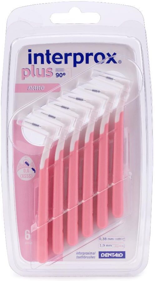 Dentaid INTERPROX Plus Nano Rosa 6 pezzi pz