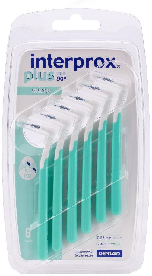 Dentaid INTERPROX Plus Micro Verde 6pz