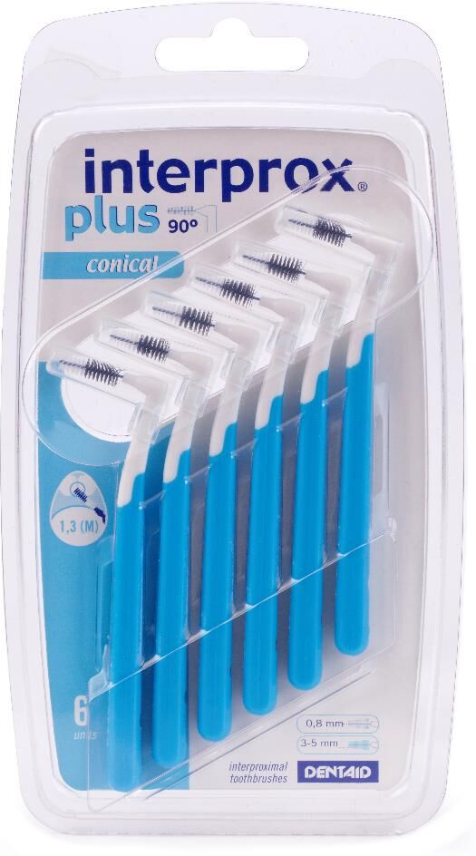 Dentaid INTERPROX Plus Conico Blu 6pz