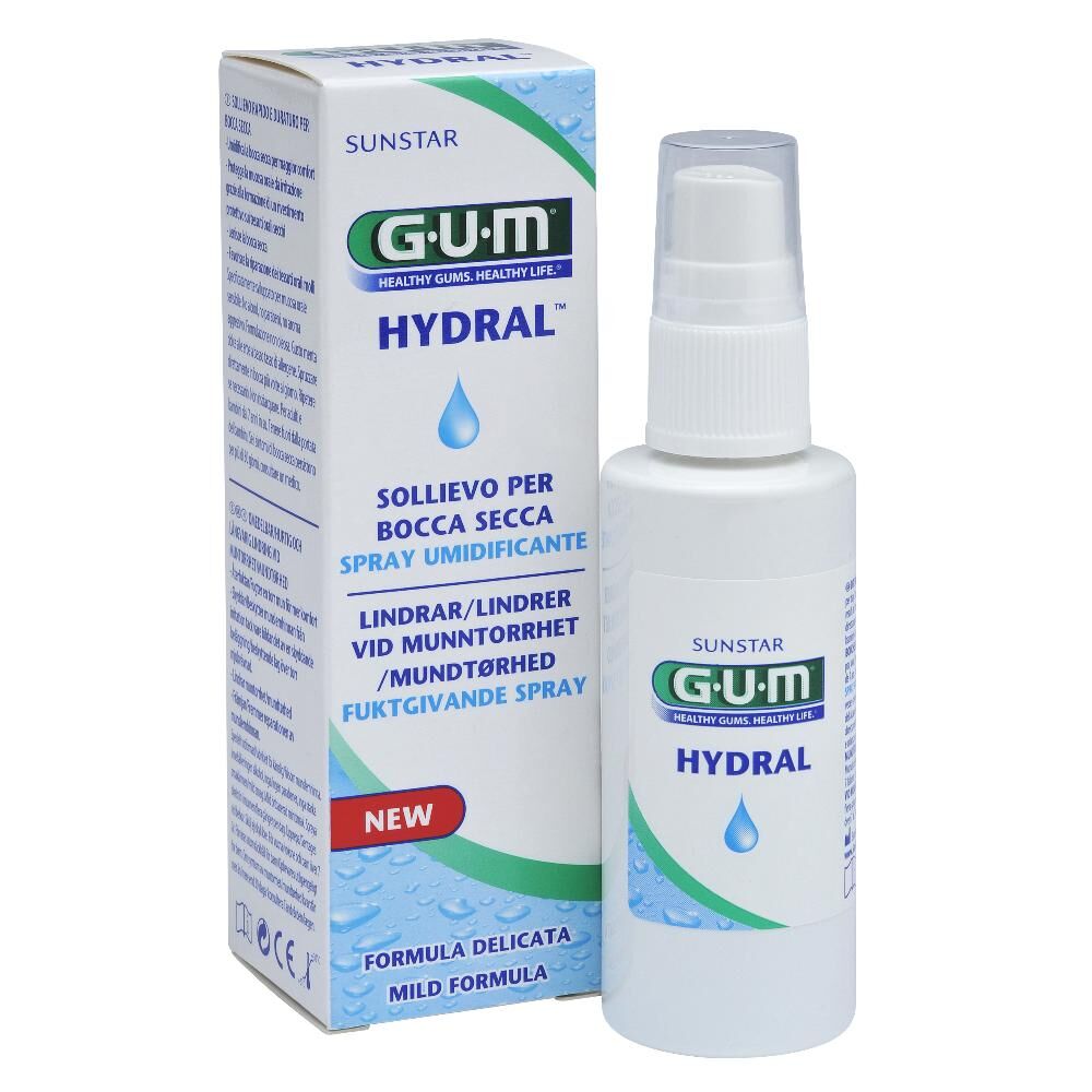 Sunstar Gum Hydral Spray 50ml - Idratazione Intensa per Gengive Sensibili