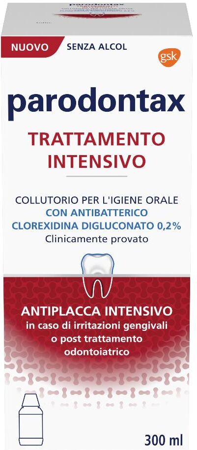 Haleon Ch Paradontax 0,2% - Collutorio Trattamento Intensivo per la Salute delle Gengive - 500ml