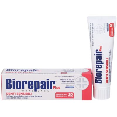 Euritalia Pharma Biorepair Plus Dentifricio Denti Sensibili - 75ml Euritalia Pharma Biorepair Plus Dentifricio Denti Sensibili - 75ml