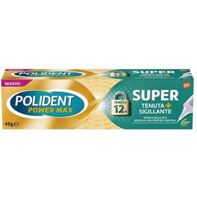 Polident Power Max - Crema adesiva per protesi - 40g Polident Power Max - Crema adesiva per protesi - 40g