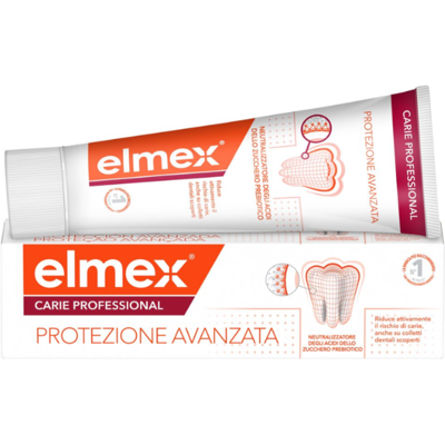Dentifricio Elmex Protezione Carie Professionale - Difesa efficace dalla carie Dentifricio Elmex Protezione Carie Professionale - Difesa efficace dalla carie