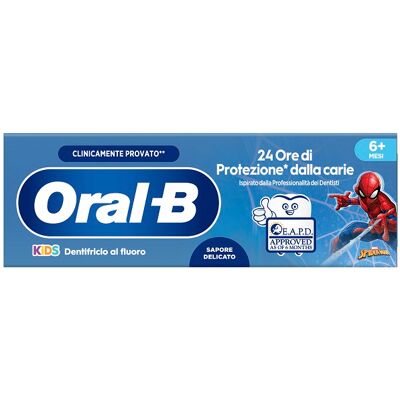 PROCTER & GAMBLE SRL Oral-B Kids Spiderman Dentifricio, 75 ml PROCTER & GAMBLE SRL Oral-B Kids Spiderman Dentifricio, 75 ml