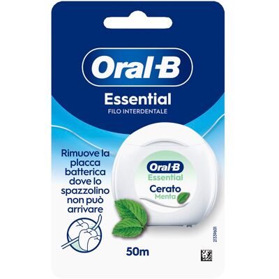 PROCTER & GAMBLE SRL Oral-B Man Filo Interdentale Cerato Menta, 50 Mt PROCTER & GAMBLE SRL Oral-B Man Filo Interdentale Cerato Menta, 50 Mt