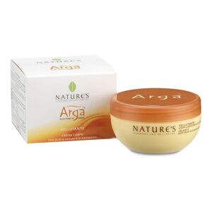 Bios Line Spa Nature's Argà Crema Corpo Vellutante 200ml - Crema Corpo Nutriente con Olio di Argan e Rosa Damascena