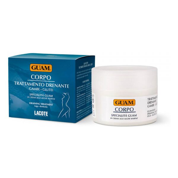 lacote srl guam - trattamento drenante gambe glutei corpo 200ml - riduci gonfiore e ritenzione idrica