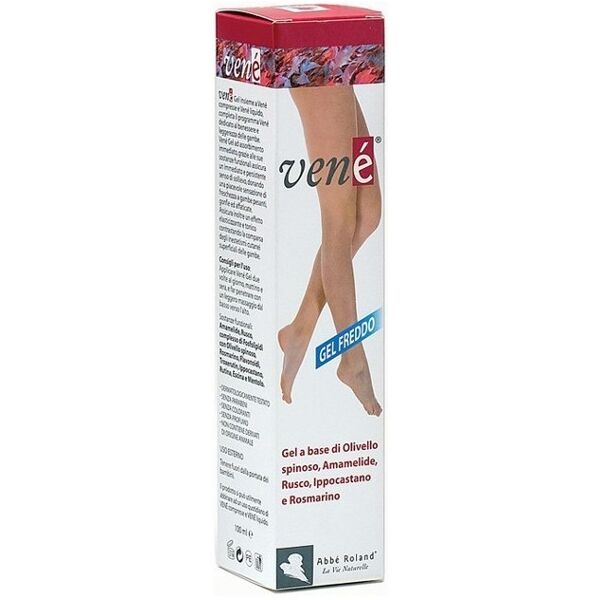 abbe'roland srl venè gel freddo - crema per gambe appesantite 100 ml - rinfresca e lenisce le tue gambe con efficacia