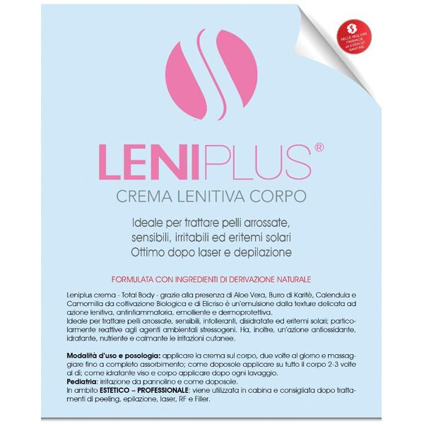 f&g salute & benessere srl leniplus crema corpo lenitiva