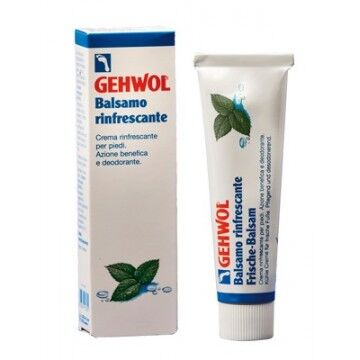 dual sanitaly gehwol balsamo rinfrescante crema rinfrescante per piedi. azione benefica e deodorante  75ml