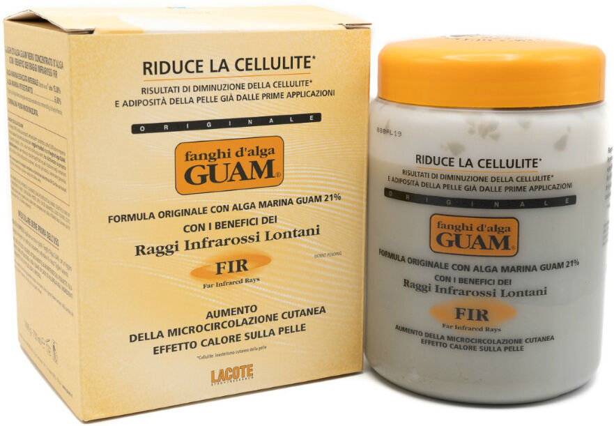 lacote guam - fanghi d'alga fir 1kg per trattamenti corpo efficaci e naturali