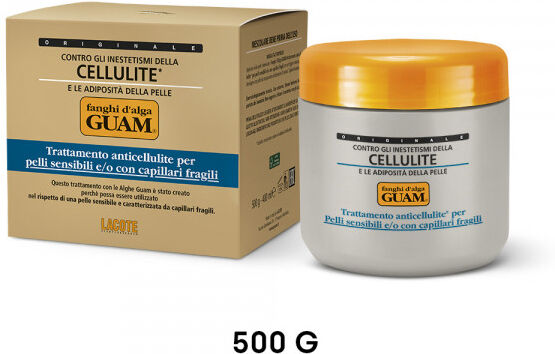 lacote srl guam - trattamento anticellulite per pelli sensibili con capillari fragili 500g - riduzione e cura della cellulite