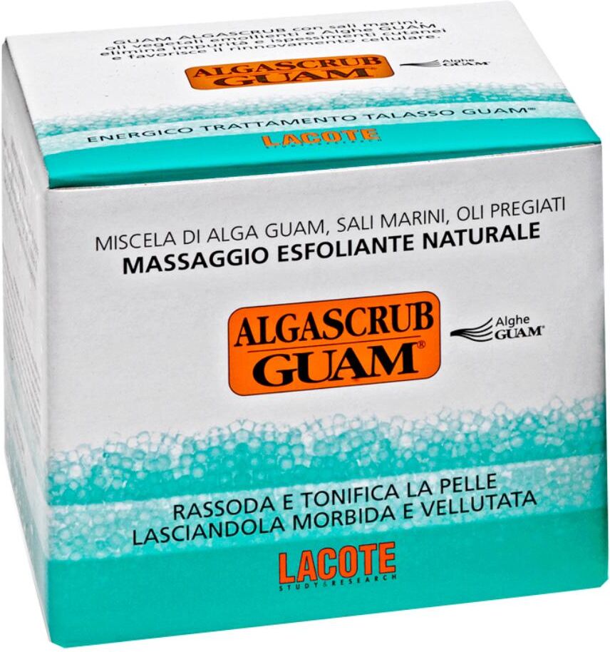 lacote guam - algascrub massaggio esfoliante naturale 700g - trattamento corpo rivitalizzante