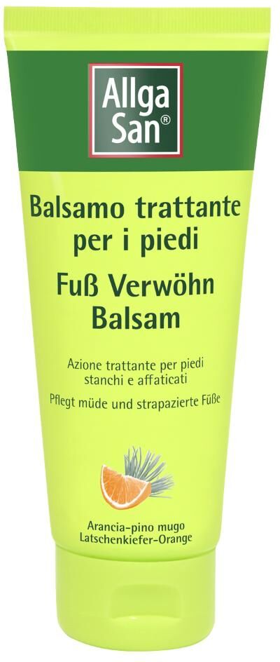 naturwaren italia srl allga san balsamo trattante per i piedi 100 ml - trattamento quotidiano per piedi stanchi e affaticati