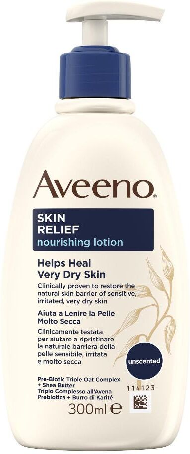 johnson & johnson aveeno - skin relief lozione lenitiva 300 ml