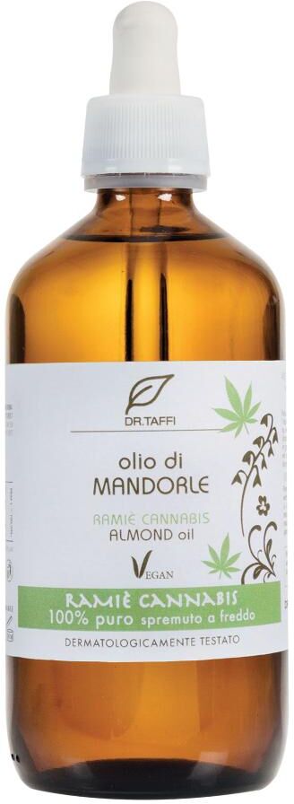 acqua di bolgheri srl dr taffi olio di mandorle ramie cannabis 250ml - emolliente naturale con essenza di seta fior di loto