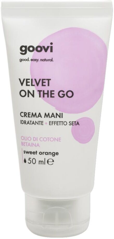 the good vibes company srl goovi crema mani idratante effetto seta 50ml - crema mani