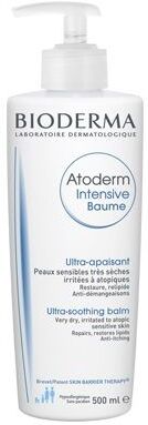 Bioderma Atoderm Intensive Baume Corpo 500ml - Trattamento Intensivo per Pelle Sensibile e Molto Secca, con Brevetto Skin Barrier Therapy