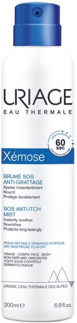 Uriage Xemose - Spray Sos Anti-Prurito 200ml - Lenitivo per la Pelle Pruriginosa