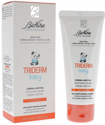 Bionike Triderm Baby Crema Lenitiva 100 ml - Idratazione e Cura per la Pelle del Bambino