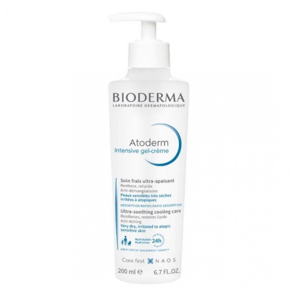 Bioderma Atoderm Intensive Gel-Crème 200ml - Idratazione Intensa per Pelle Secca e Atopica