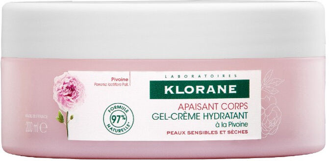 Klorane - Gel Crema Idratante Peonia 200ml