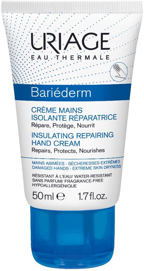 Bariederm Crema Mani 50ml - Uriage, Lenitiva e Nutriente per Mani Secche