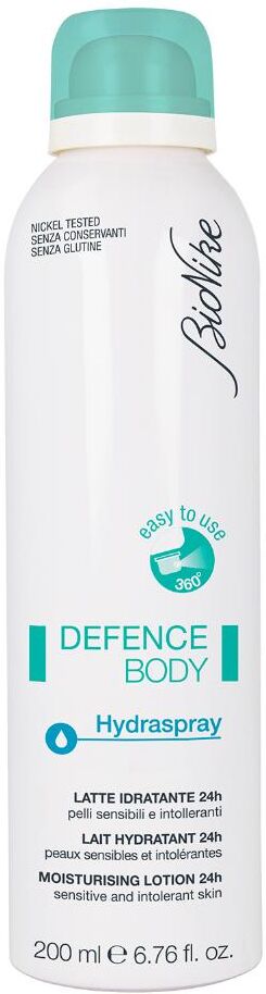 DEFENCE BODY HYDRASPRAY LATTE IDRATANTE 24H BIONIKE 200ML