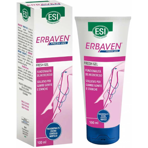 ESI Srl ESI Erbaven Fresh Gel Drenante per Gambe Gonfie e Stanche, 100ml - Sollievo e Microcircolazione ESI Srl ESI Erbaven Fresh Gel Drenante per Gambe Gonfie e Stanche, 100ml - Sollievo e Microcircolazione
