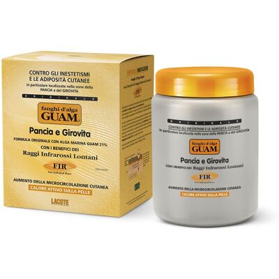 Guam Pancia e Girovita FIR Body Wrap - Trattamento Cellulite - 1000g Guam Pancia e Girovita FIR Body Wrap - Trattamento Cellulite - 1000g